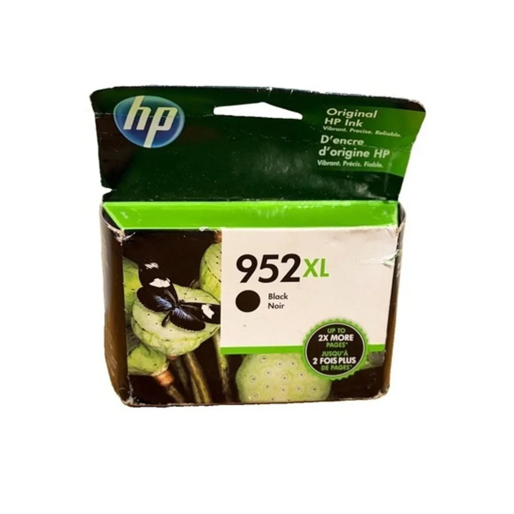 HP 952XL F6U19AN Black Ink Cartridge NEW GENUINE Officejet 8710 8210